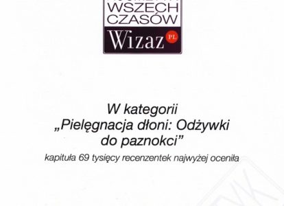 Odżywka Nail Therapy Eveline Cosmetics „Kosmetykiem Wszech Czasów”