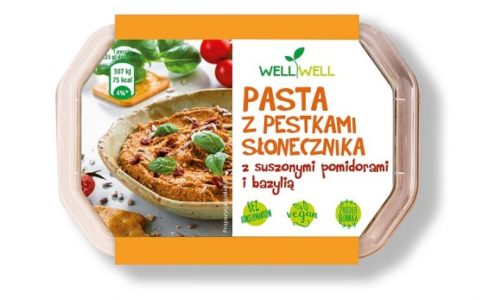 Nowość Well Well – Pasta z pestkami słonecznika z suszonymi pomidorami i bazylią