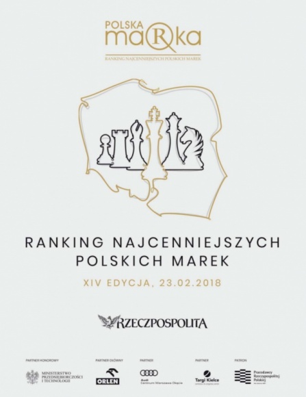 Eveline w czołówce rankingu Rzeczpospolitej Najcenniejsza Polska Marka Roku 2017