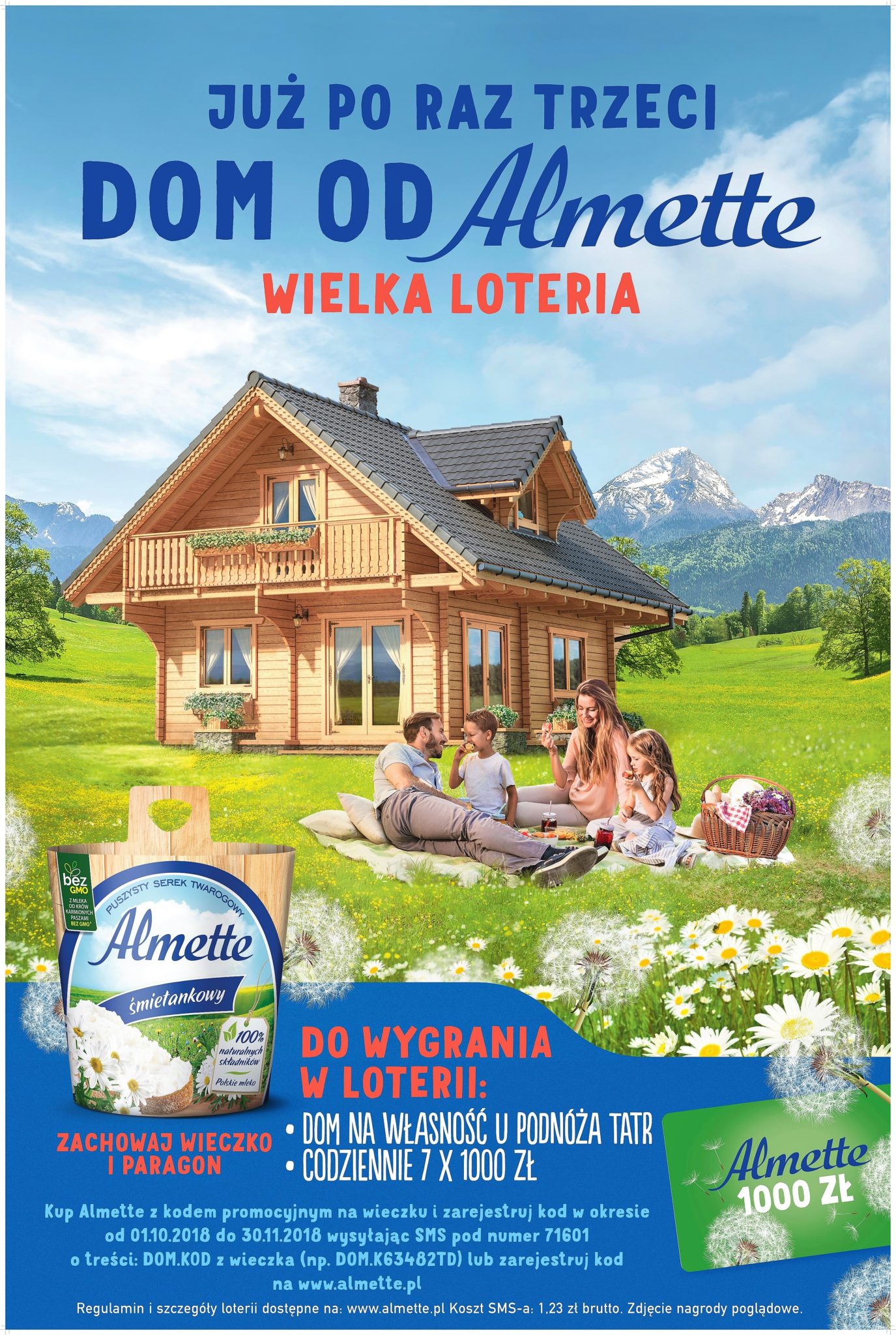 DOM OD ALMETTE Już po raz trzeci rusza WIELKA LOTERIA!