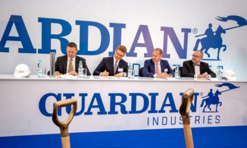 Kluczowy etap budowy zakładu produkcyjnego Guardian Glass w Częstochowie