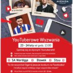 Avenida Challenge, czyli YouTuberowe wyzwania w poznańskim Centrum