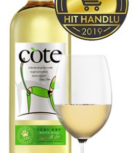 Wino Cote White Semi Dry – najczęściej kupowanym winem stołowym półwytrawnym