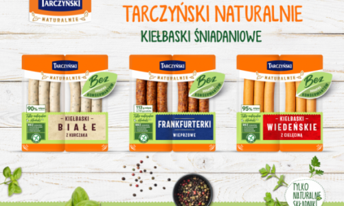 Tarczyński rozbudowuje linię Naturalnie o trzy kolejne produkty